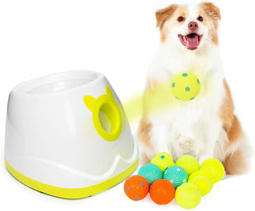 Automatic Dog Ball Launcher with 9 Balls