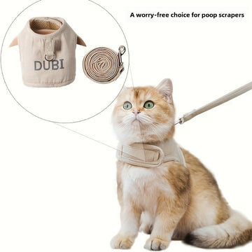 PetSafe Nylon Cat Harness & Leash – No-Pull